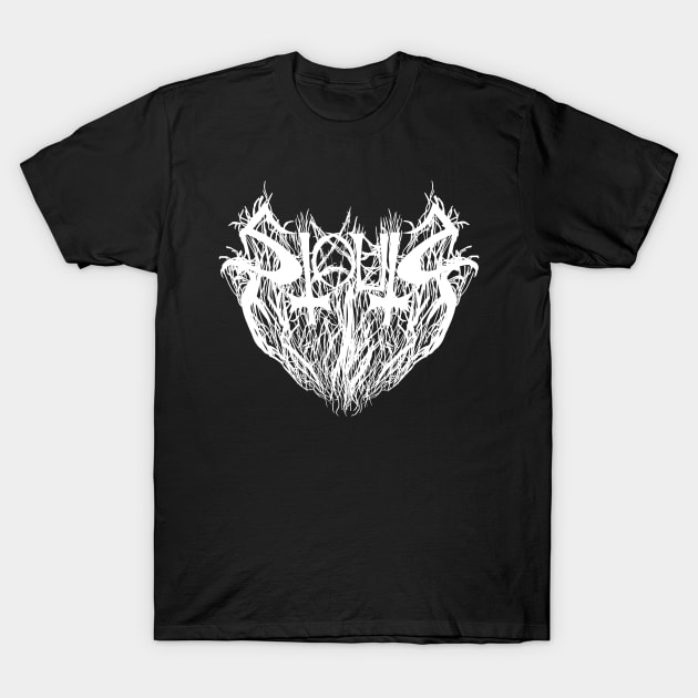 Black Metal Stouts - WHITE T-Shirt by HopNationUSA